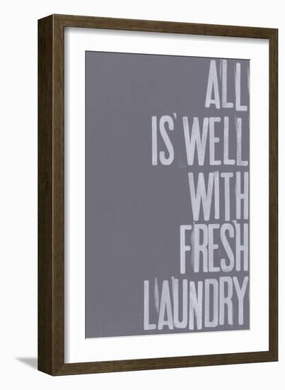 Fresh Laundry I-Deborah Velasquez-Framed Art Print