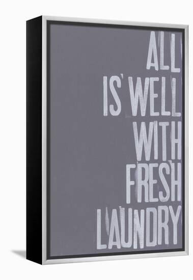 Fresh Laundry I-Deborah Velasquez-Framed Stretched Canvas