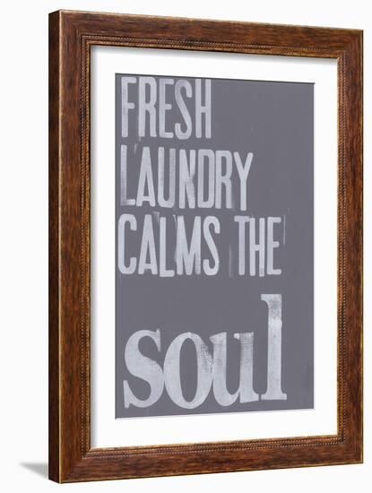 Fresh Laundry II-Deborah Velasquez-Framed Art Print