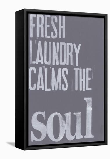 Fresh Laundry II-Deborah Velasquez-Framed Stretched Canvas