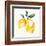 Fresh Lemons I-Stella Chang-Framed Art Print