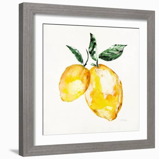 Fresh Lemons I-Stella Chang-Framed Art Print