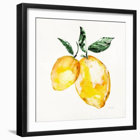 Fresh Lemons I-Stella Chang-Framed Art Print