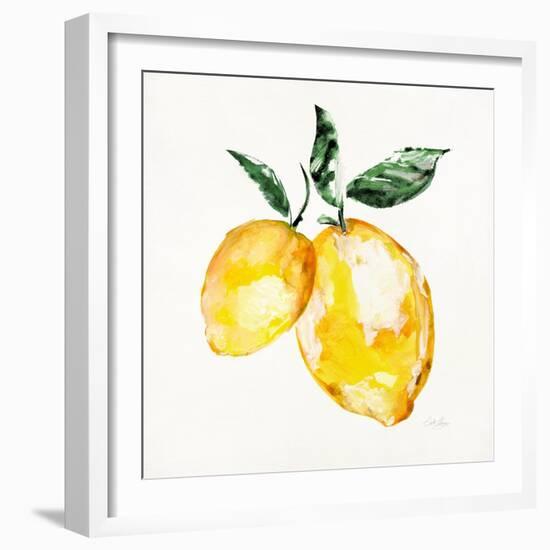 Fresh Lemons I-Stella Chang-Framed Art Print