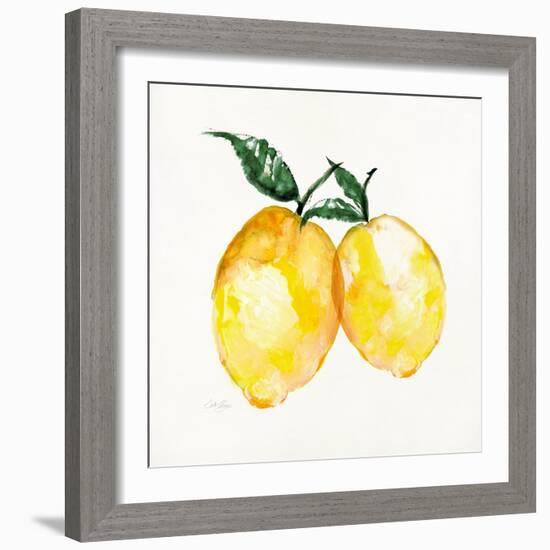 Fresh Lemons II-Stella Chang-Framed Art Print