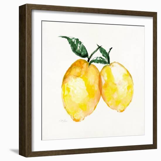 Fresh Lemons II-Stella Chang-Framed Art Print