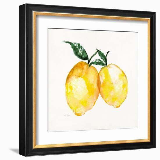 Fresh Lemons II-Stella Chang-Framed Art Print