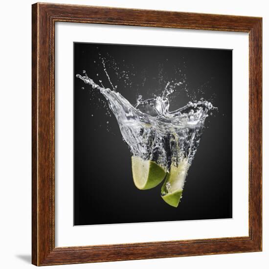 Fresh Limes!-Isma Yunta-Framed Giclee Print