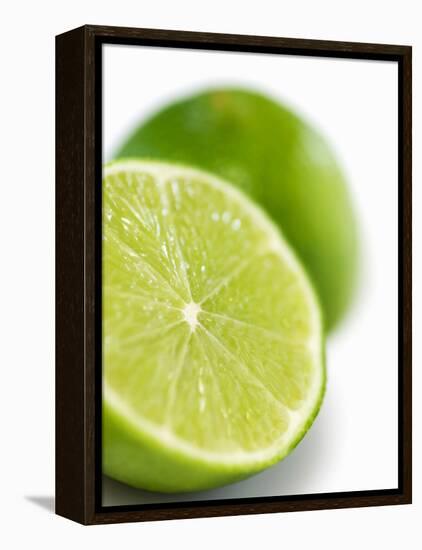 Fresh Limes-Jana Liebenstein-Framed Premier Image Canvas