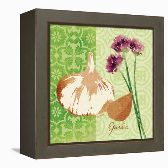 Fresh Linen Garlic-Lola Bryant-Framed Stretched Canvas