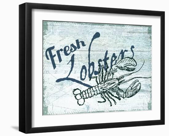 Fresh Lobster-The Saturday Evening Post-Framed Giclee Print