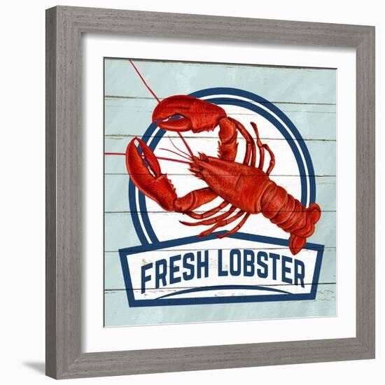 Fresh Lobster-Kimberly Allen-Framed Art Print