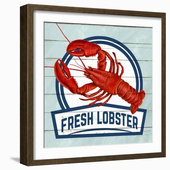 Fresh Lobster-Kimberly Allen-Framed Art Print