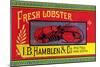 Fresh Lobster-null-Mounted Art Print