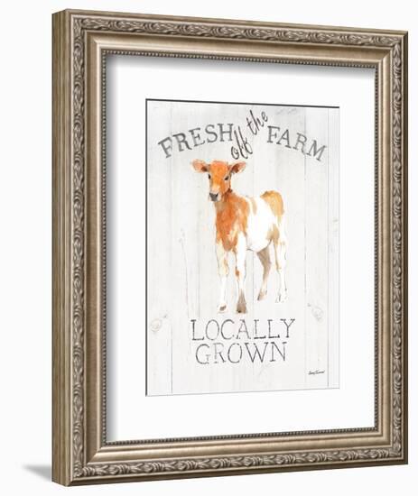 Fresh off the Farm wood-Avery Tillmon-Framed Art Print