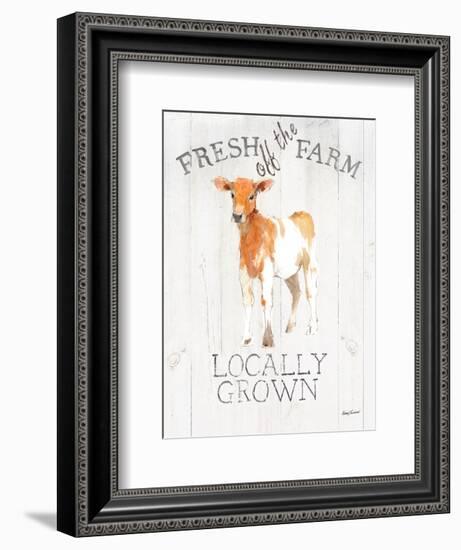 Fresh off the Farm wood-Avery Tillmon-Framed Art Print