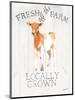 Fresh off the Farm wood-Avery Tillmon-Mounted Art Print