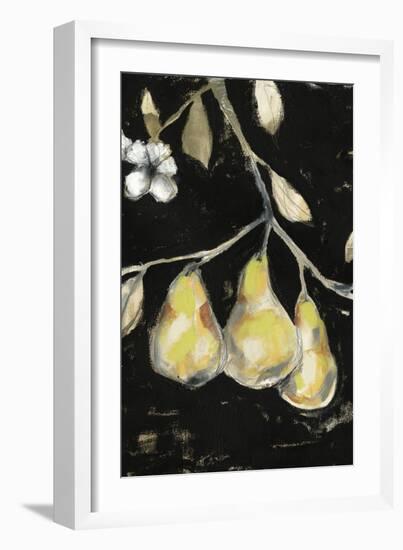 Fresh Pears I-Jennifer Goldberger-Framed Premium Giclee Print