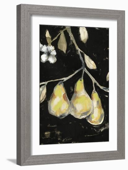 Fresh Pears I-Jennifer Goldberger-Framed Art Print