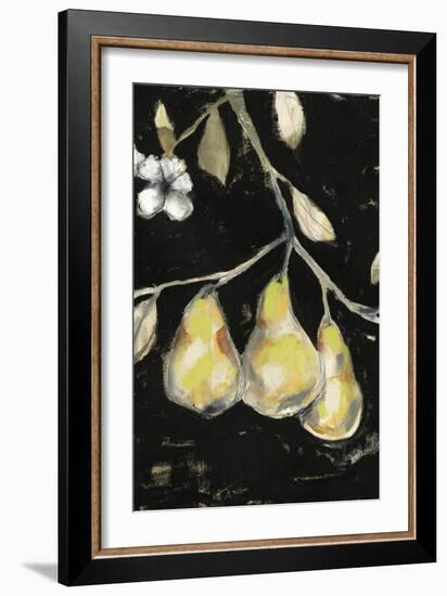 Fresh Pears I-Jennifer Goldberger-Framed Art Print