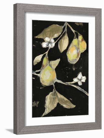 Fresh Pears II-Jennifer Goldberger-Framed Premium Giclee Print
