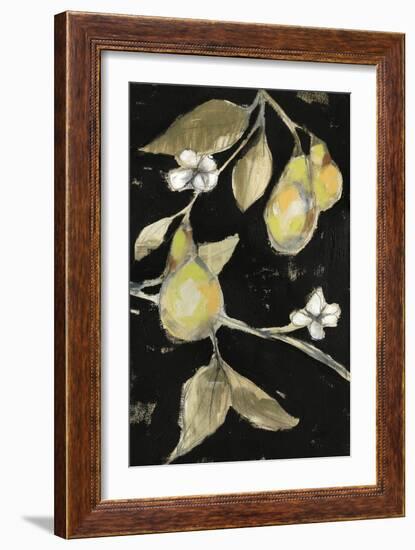 Fresh Pears II-Jennifer Goldberger-Framed Premium Giclee Print