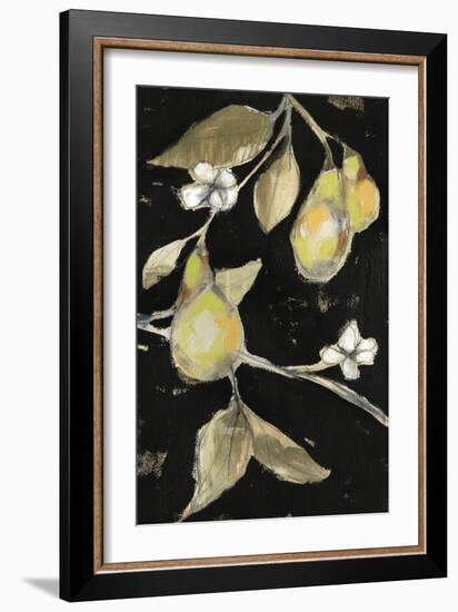 Fresh Pears II-Jennifer Goldberger-Framed Premium Giclee Print