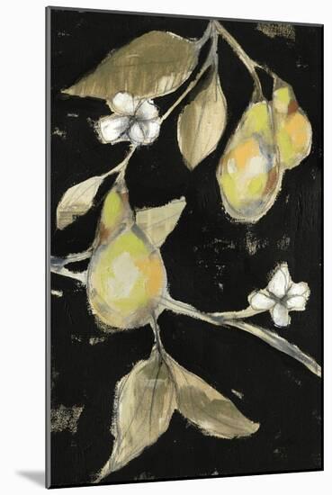 Fresh Pears II-Jennifer Goldberger-Mounted Art Print