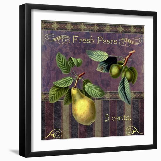 Fresh Pears-Mindy Sommers-Framed Giclee Print