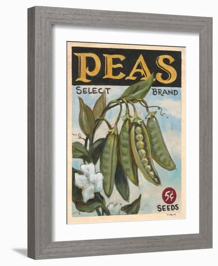 Fresh Peas-K. Tobin-Framed Art Print