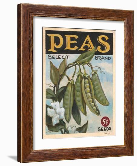 Fresh Peas-K. Tobin-Framed Art Print