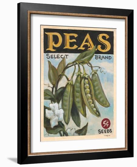 Fresh Peas-K. Tobin-Framed Art Print