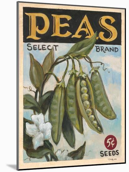 Fresh Peas-K. Tobin-Mounted Art Print