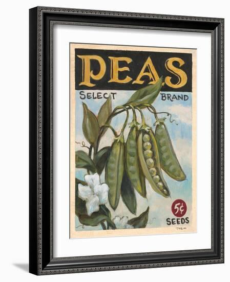 Fresh Peas-K. Tobin-Framed Art Print