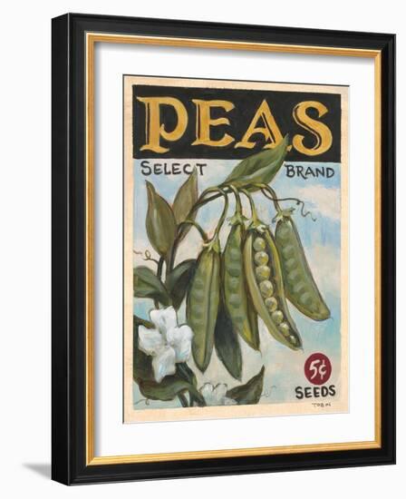 Fresh Peas-K. Tobin-Framed Art Print