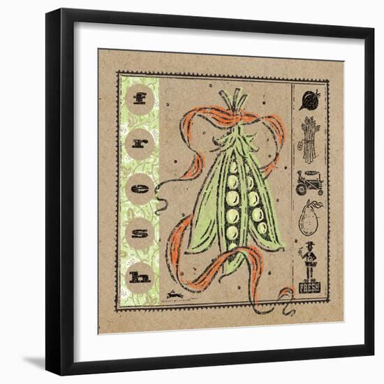 Fresh Peas-Sudi Mccollum-Framed Art Print