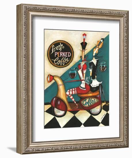 Fresh Perked Coffee-Jennifer Garant-Framed Giclee Print