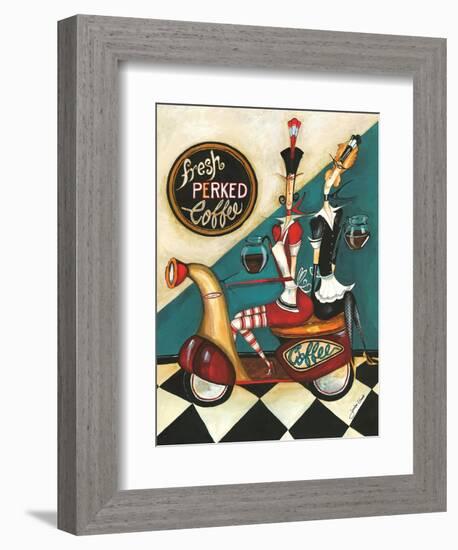 Fresh Perked Coffee-Jennifer Garant-Framed Giclee Print