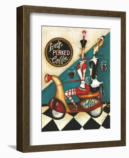 Fresh Perked Coffee-Jennifer Garant-Framed Giclee Print