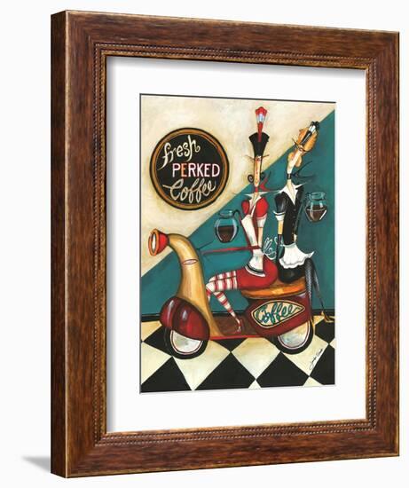 Fresh Perked Coffee-Jennifer Garant-Framed Giclee Print