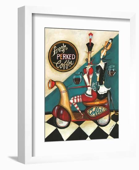 Fresh Perked Coffee-Jennifer Garant-Framed Giclee Print