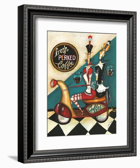 Fresh Perked Coffee-Jennifer Garant-Framed Giclee Print