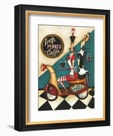 Fresh Perked Coffee-Jennifer Garant-Framed Giclee Print