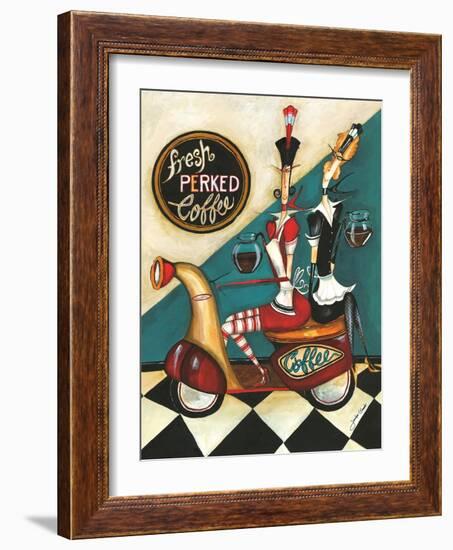 Fresh Perked Coffee-Jennifer Garant-Framed Giclee Print