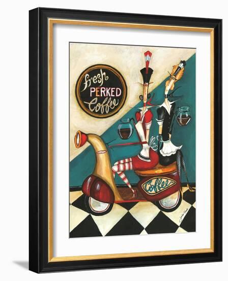 Fresh Perked Coffee-Jennifer Garant-Framed Giclee Print