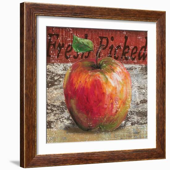 Fresh Picked Apple-Todd Williams-Framed Art Print