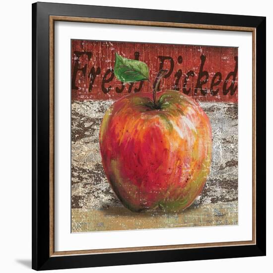 Fresh Picked Apple-Todd Williams-Framed Art Print