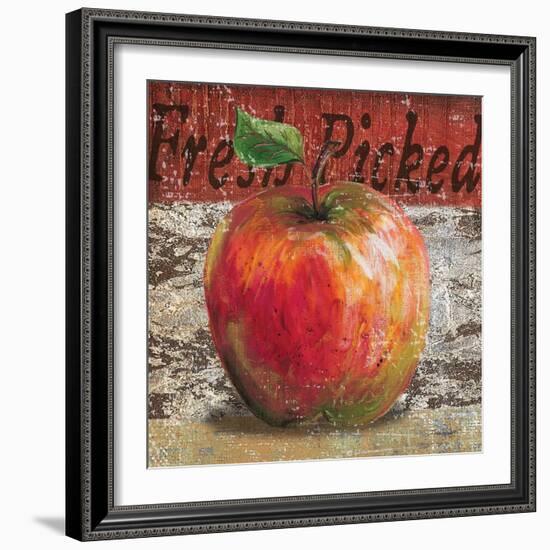 Fresh Picked Apple-Todd Williams-Framed Art Print