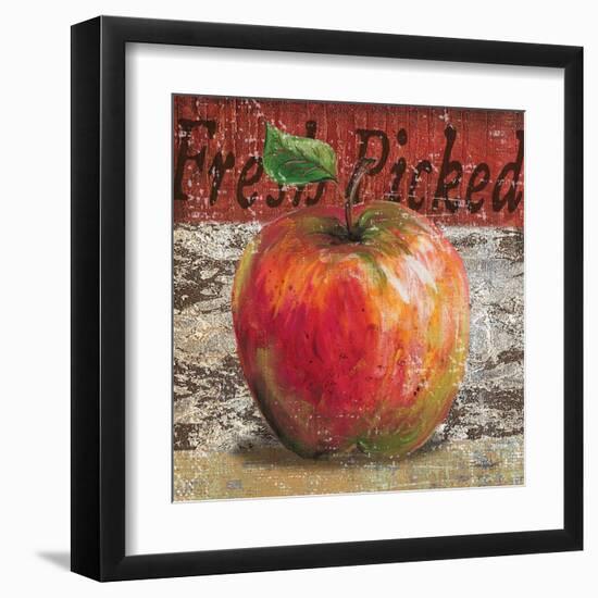 Fresh Picked Apple-Todd Williams-Framed Art Print