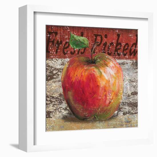 Fresh Picked Apple-Todd Williams-Framed Art Print